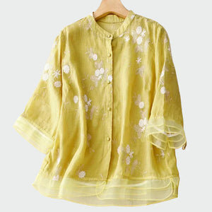 Camisa Andrea · Bordada