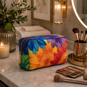 Neceser acolchado · Flor de Verano