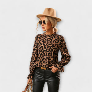 Blusa Emelina · De leopardo
