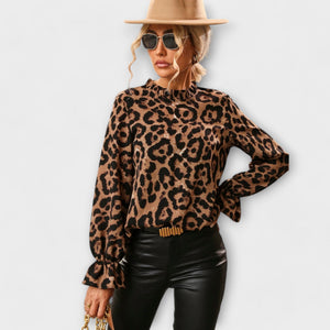 Blusa Emelina · De leopardo