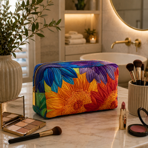 Neceser acolchado · Flor de Verano