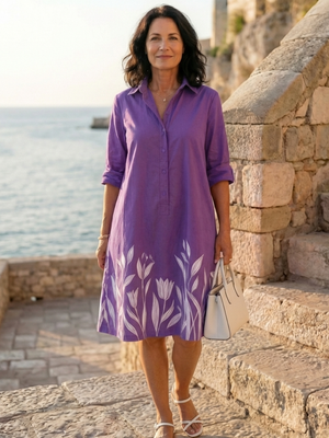Vestido Petronila · Estampado botánico