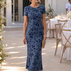 Vestido Dorotea · Midi de cuello redondo