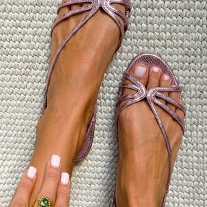 Sandalias Doradas