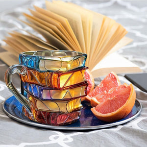Taza 3D Única y Artesanal para los Apasionados de la Lectura