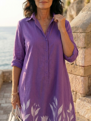Vestido Petronila · Estampado botánico