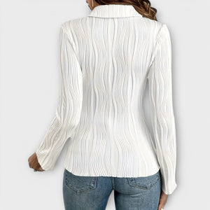 Blusa Marisa · De manga larga