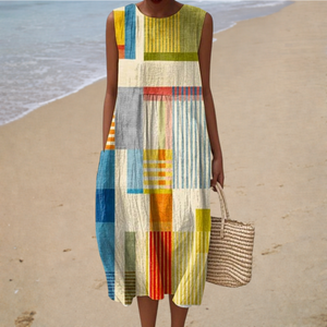 Vestido Andrea · De verano · sin mangas