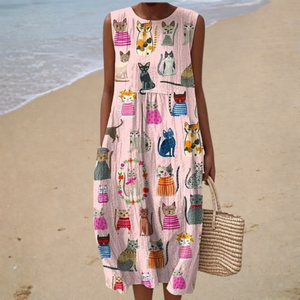 Vestido Irene · De verano · sin mangas
