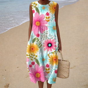 Vestido Celia · De verano · sin mangas