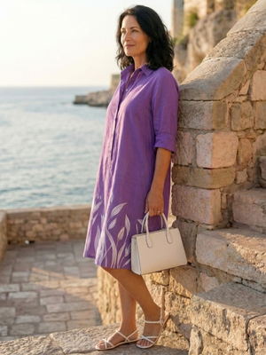 Vestido Petronila · Estampado botánico