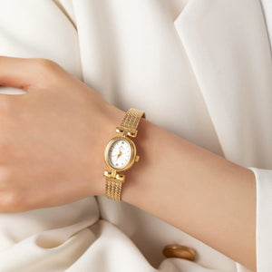 Reloj Angela · De acero elegante