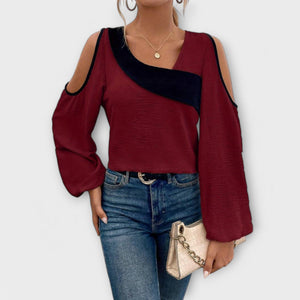 Blusa Elvira · Con escote cuadrado