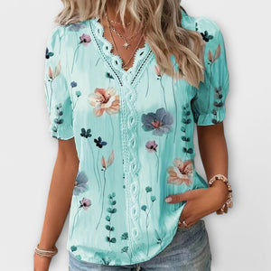 Blusa Milagros · Con escote en V