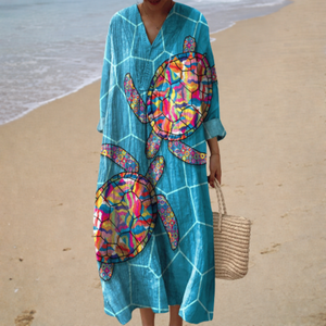 Vestido Beatriz · Estampado de verano