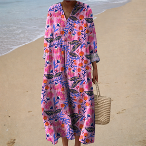 Vestido Delia · Estampado de verano