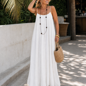 Vestido Yolanda · Midi de tirantes vaporoso