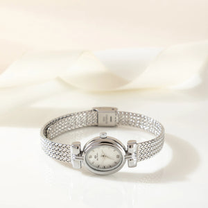 Reloj Angela · De acero elegante