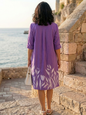 Vestido Petronila · Estampado botánico