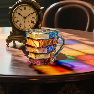 Taza 3D Única y Artesanal para los Apasionados de la Lectura