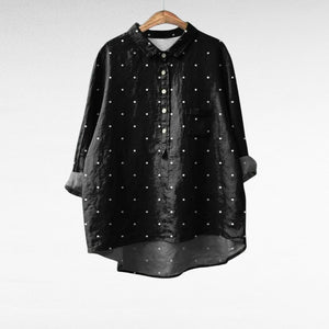 Blusa Milena · Lino colorido y elegante