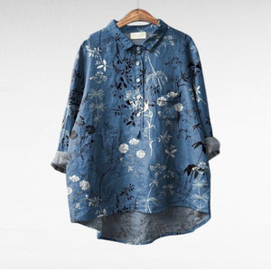 Blusa Haydée · De lino, ligera y veraniega
