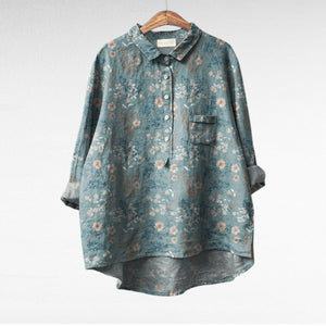 Blusa Haydée · De lino, ligera y veraniega