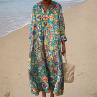 Vestido Olivia · Estampado de verano