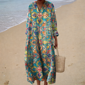 Vestido Olivia · Estampado de verano