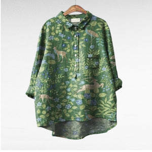 Blusa Haydée · De lino, ligera y veraniega