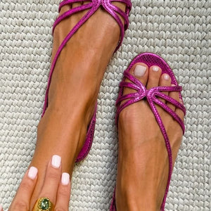 Sandalias Doradas
