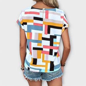 Blusa Eliana · De manga corta