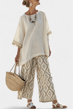 Conjunto Higinia · Boho chic elegante