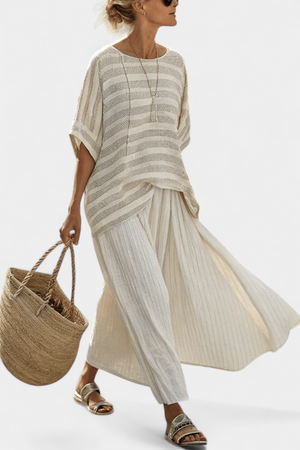 Conjunto Encarna · De lino elegante