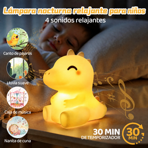 Lámpara Squishy de Silicona — Bruno, Dinosaurio