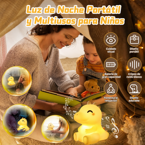 Lámpara Squishy de Silicona — Bruno, Dinosaurio