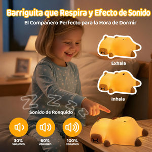 Lámpara Squishy de Silicona — Tito, Capibara