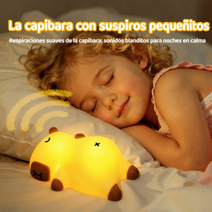Lámpara Squishy de Silicona — Tito, Capibara