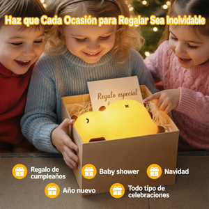 Lámpara Squishy de Silicona — Tito, Capibara