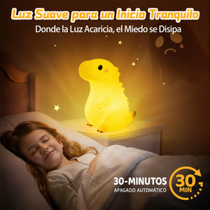 Lámpara Squishy de Silicona — Rex, Dinosaurio