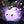 Violeta, lámpara LED axolote — vista principal