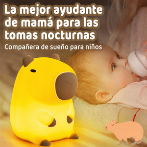 Lámpara Squishy de Silicona — Pipo, Capibara