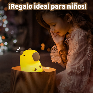 Lámpara Squishy de Silicona — Pipo, Capibara