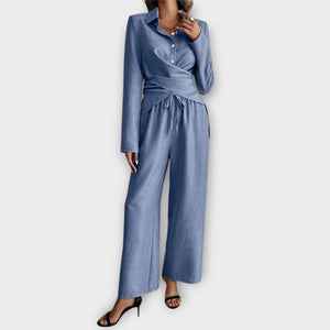 Conjunto Ámbar · Elegante de dos piezas