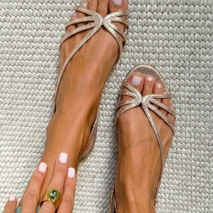 Sandalias Doradas