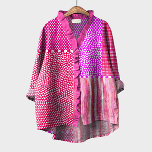 Blusa Graciela · De lino, fresca y favorecedora