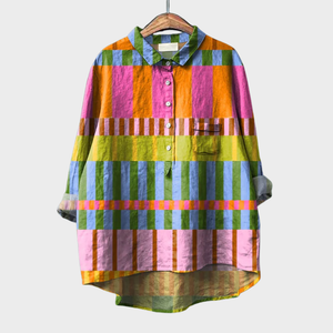 Blusa Irene · De lino, ligera y veraniega