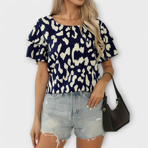 Blusa Elma · Casual con escote redondo