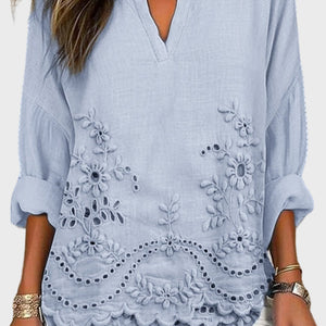 Camisa Bibiana · Coastal bloom
