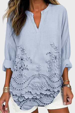 Camisa Bibiana · Coastal bloom